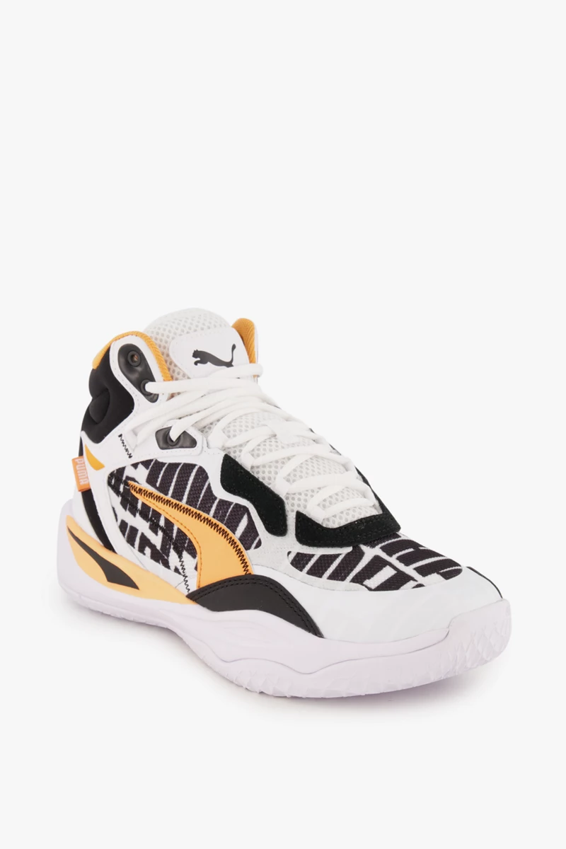 Puma Playmaker Pro Mid Block Party Herren Basketballschuh