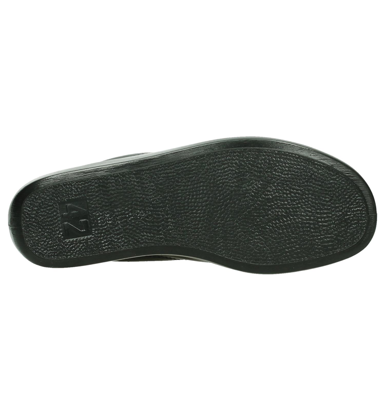 Pantoffels zwart