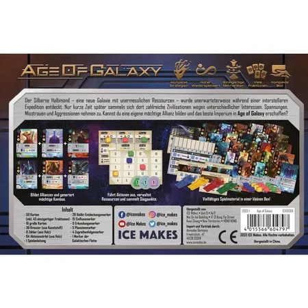 Asmodee Ice Makes Age of Galaxy