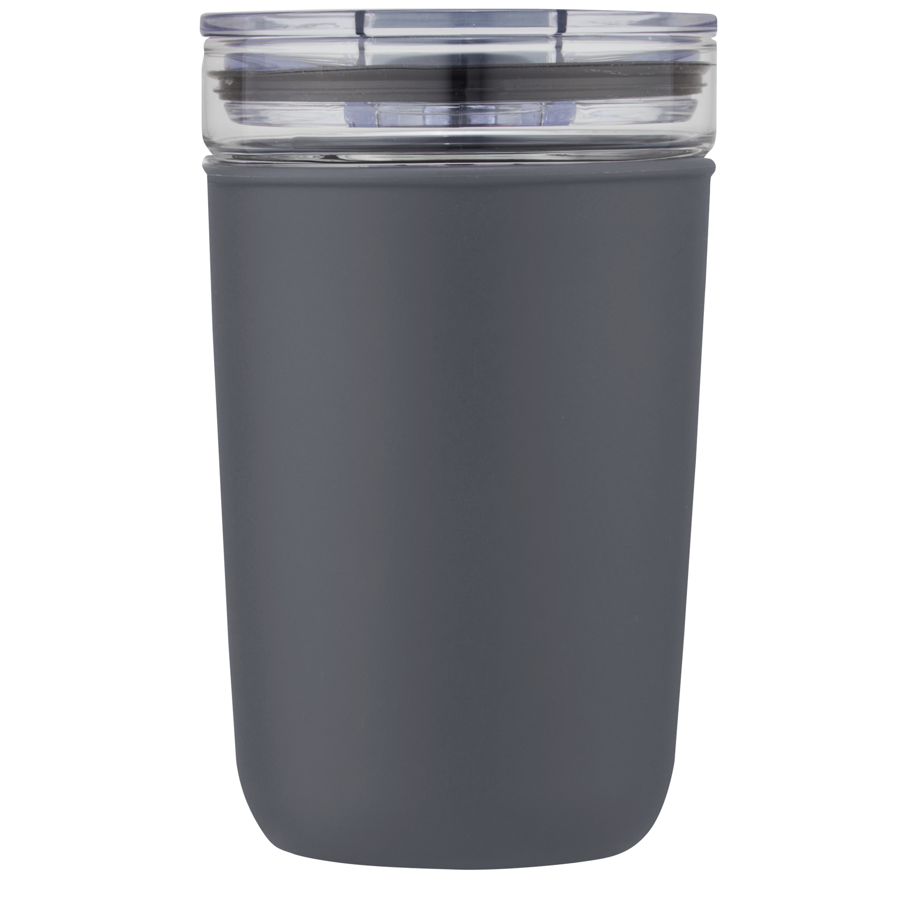 EgotierPro 100675 - Tumbler en Verre Écologique avec Protection Plastique