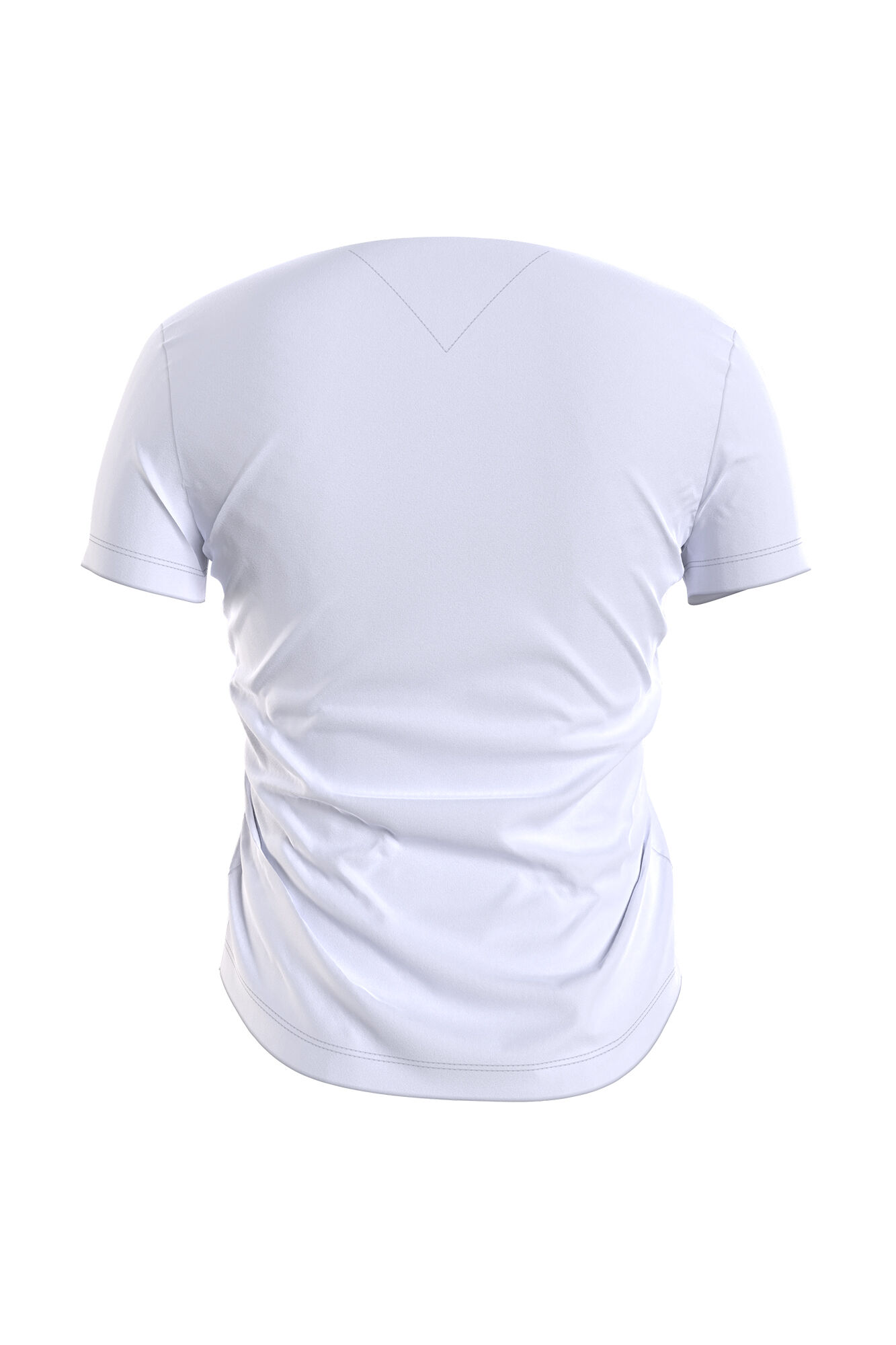 Conjunto de 2 camisetas Tommy Jeans, uma branca e uma preta.