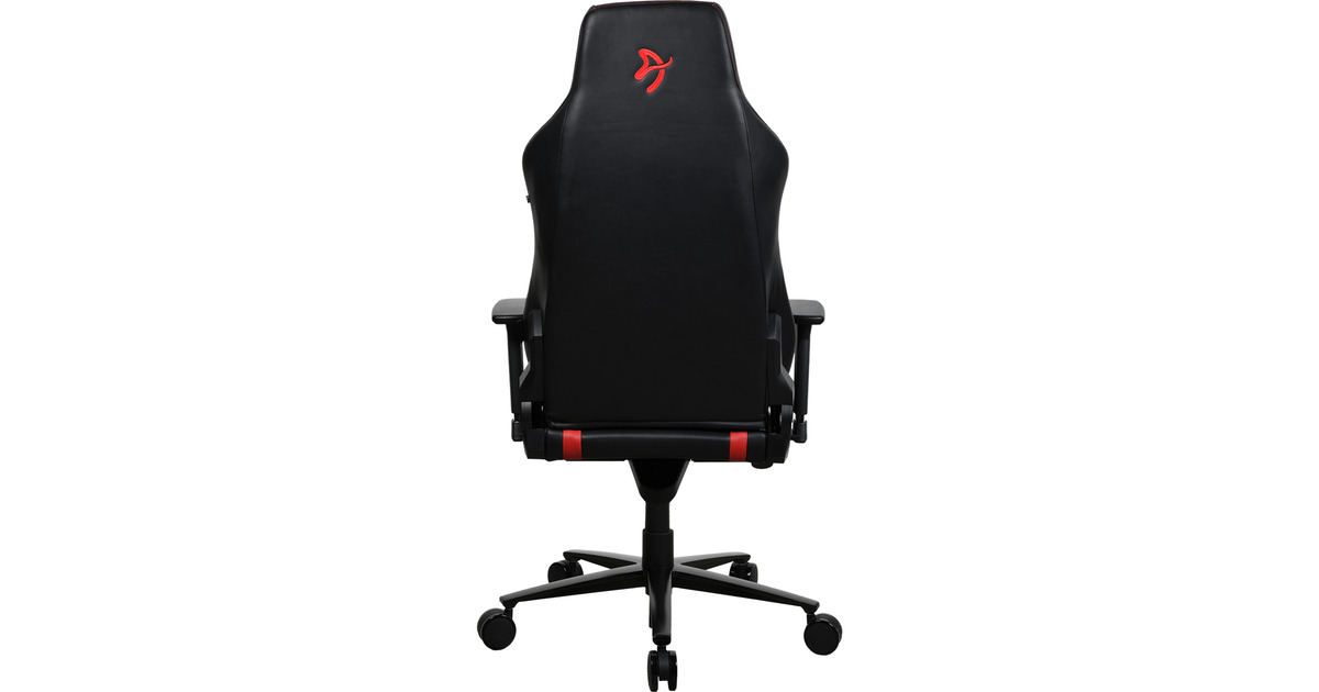 ArozziVernazza SoftPU - Black/Red gamestoel  (Zwart/rood)