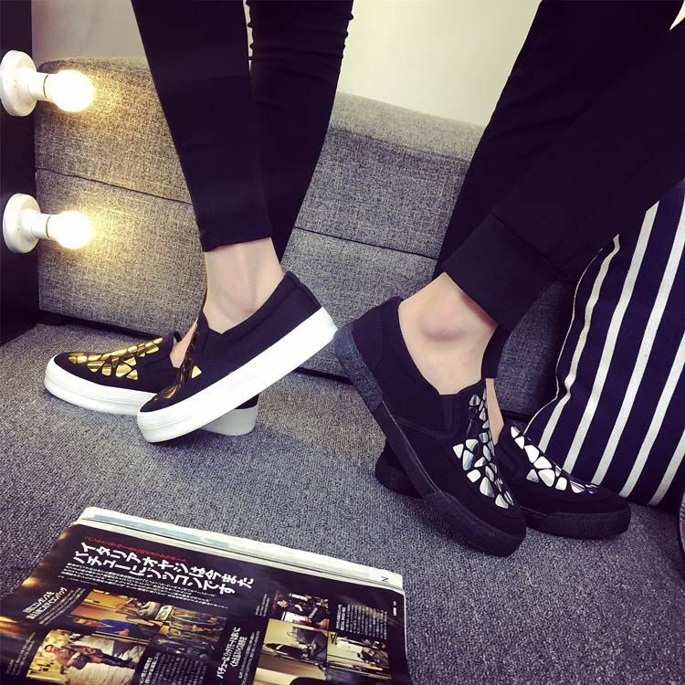Solejoy - Glitter instapsneakers voor koppels