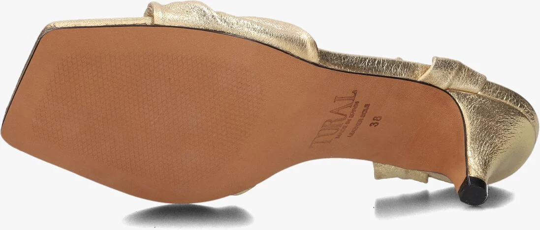 TORAL gouden toral sandalen sara