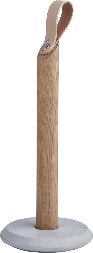 GEJST GRAB Kitchen Roll Holder Oak Lysebrun