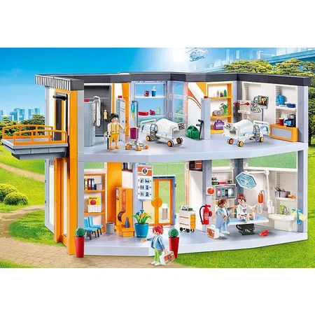 PLAYMOBIL® 70190 City Life Großes Krankenhaus mit Einrichtung