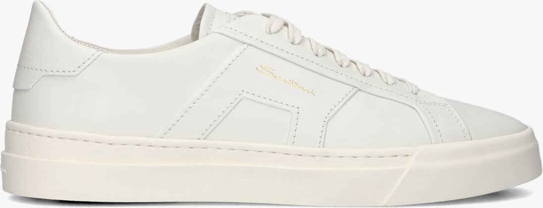 witte santoni lage sneakers dbs2