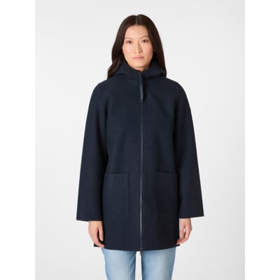 Damen-Wollparka, Navy