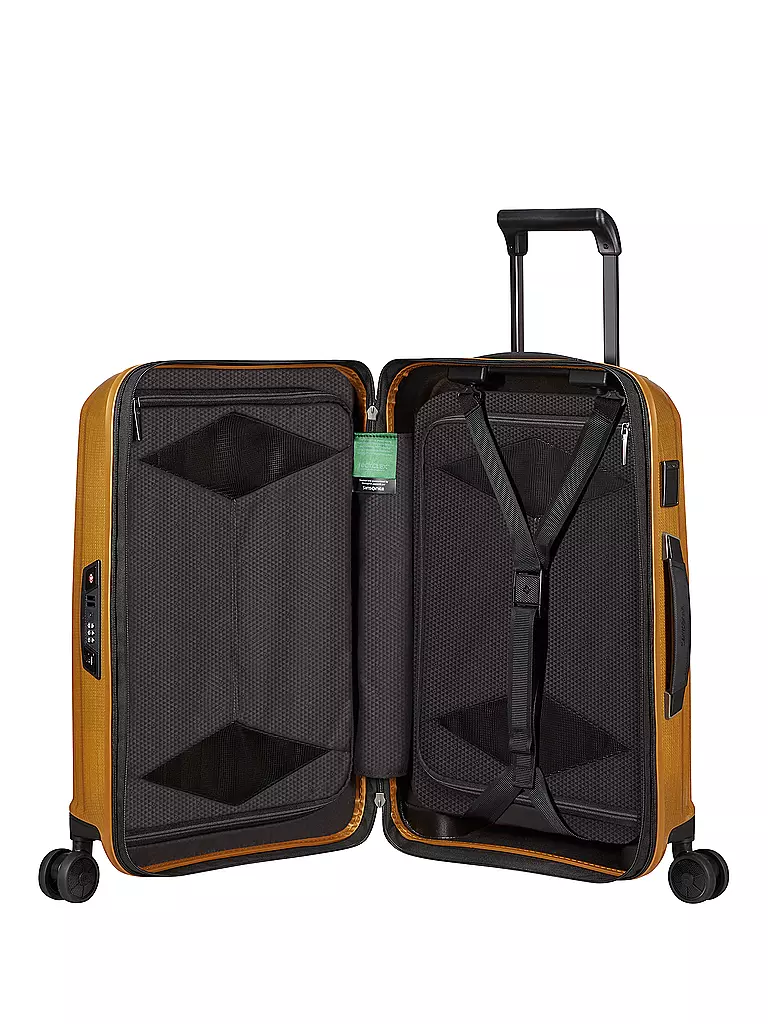 SAMSONITE Trolley 55cm erweiterbar MAJOR-LITE SPINNER saffron yellow gelb
