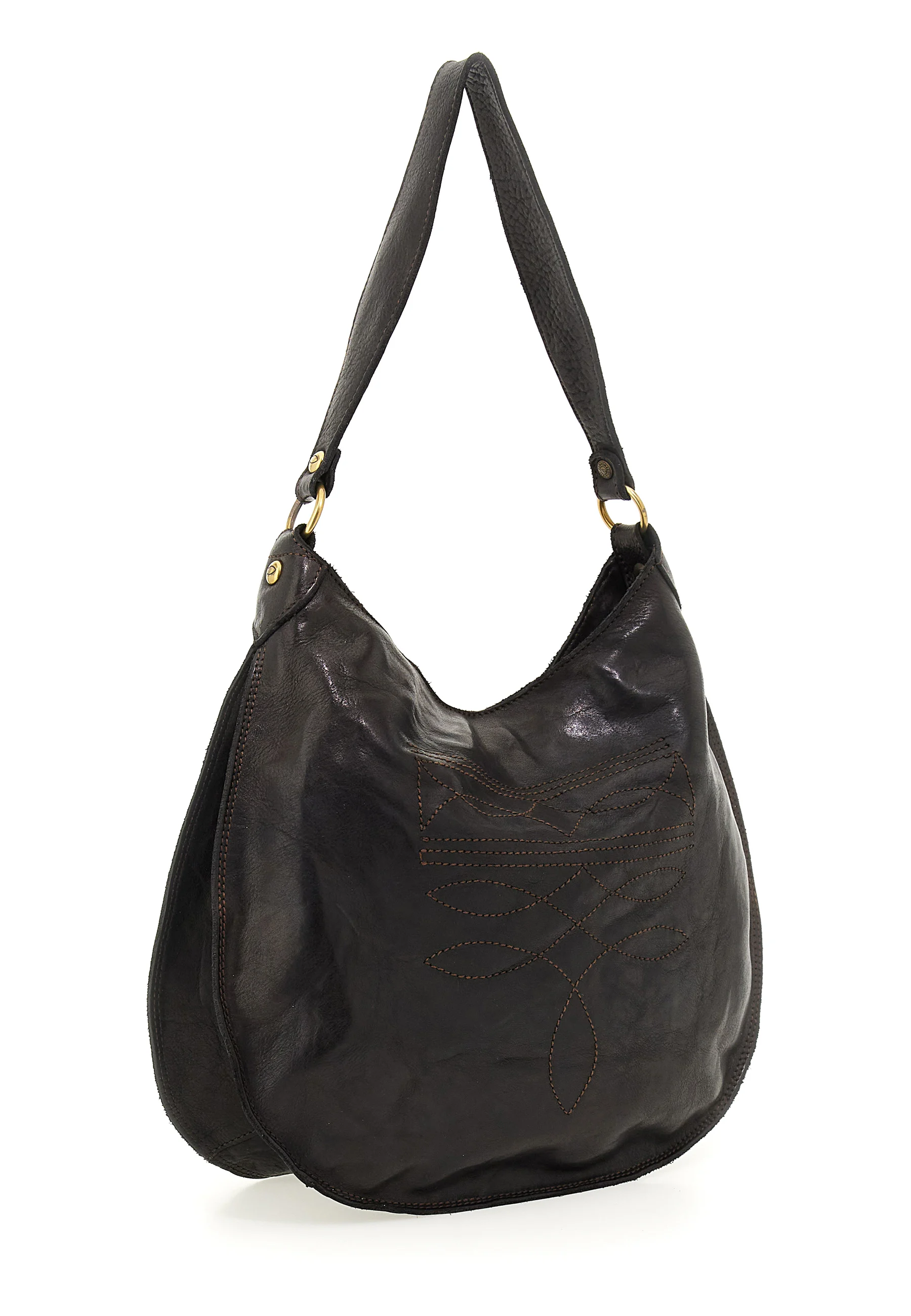 AGATA - Sac porté épaule | Noir