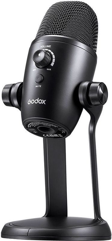 Godox UMic82 - USB Condensatormicrofoon - Met Drie-Capsule-Array - Voor Contentcreatie