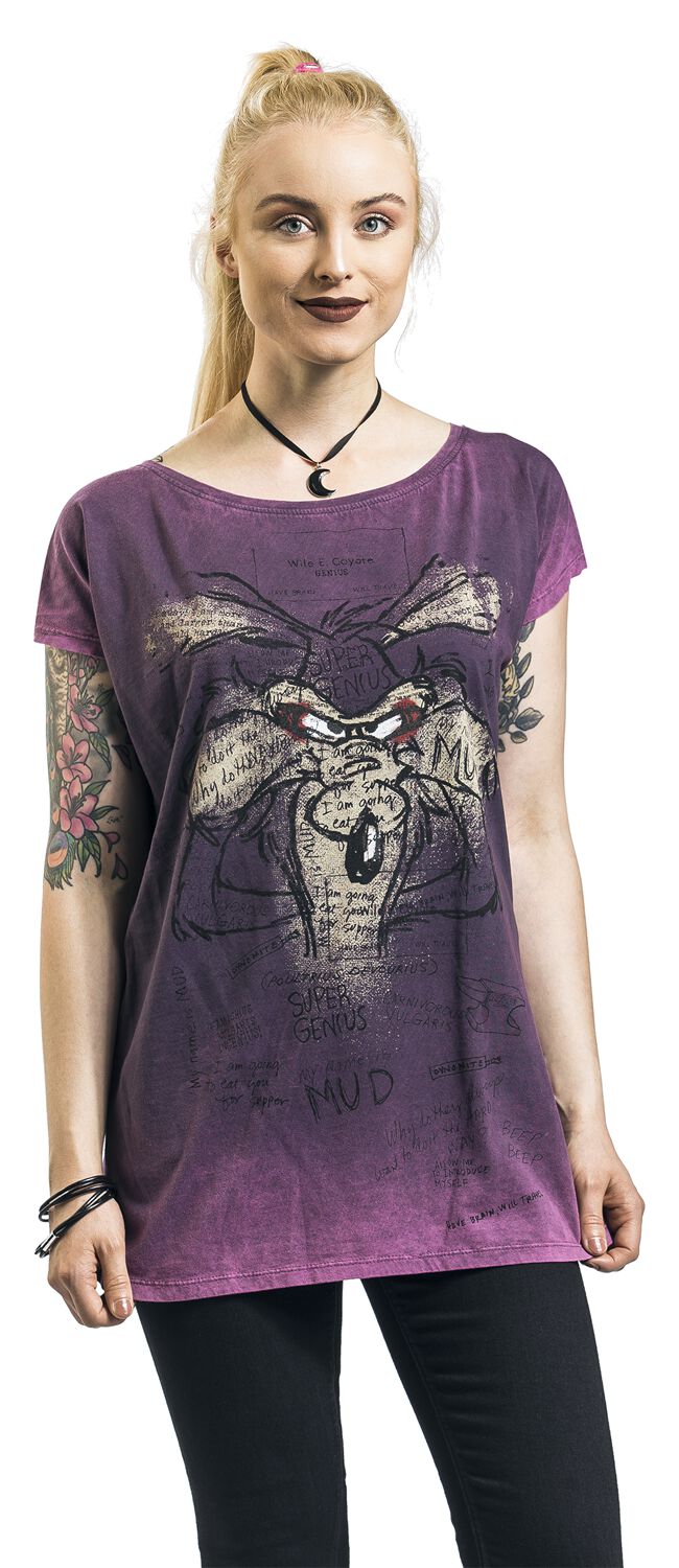 Coyote - Genius | Looney Tunes T-Shirt Manches courtes
