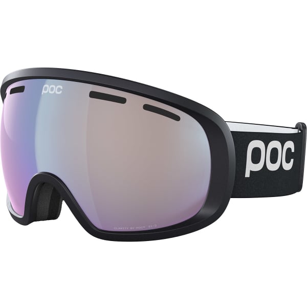Masque de ski POC FOVEA PHOTOCHROMIC URANIUM BLACK/PHOTOCHROMIC/CHANGEABLE SKY BLUE