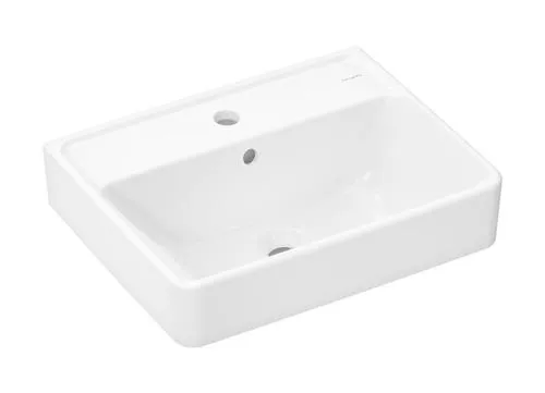hansGrohe Xanuia Q håndvask 50x39cm m/hh m/overløb hvid