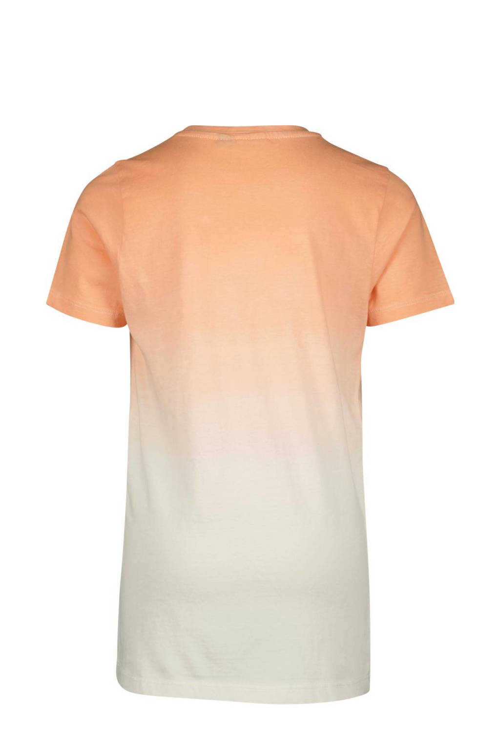 Vingino T-shirt Hollis met printopdruk oranje/wit