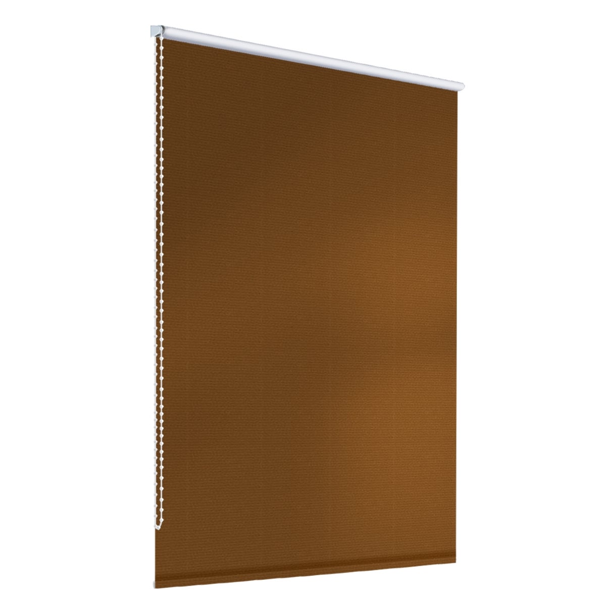 ECD Germany verduisterend rolgordijn 70 x 150 cm - Bruin - Klembevestiging - geen boren nodig - voor zon- en zichtbescherming - incl. bevestigingsmateriaal - EasyFix rolgordijn klembevestiging