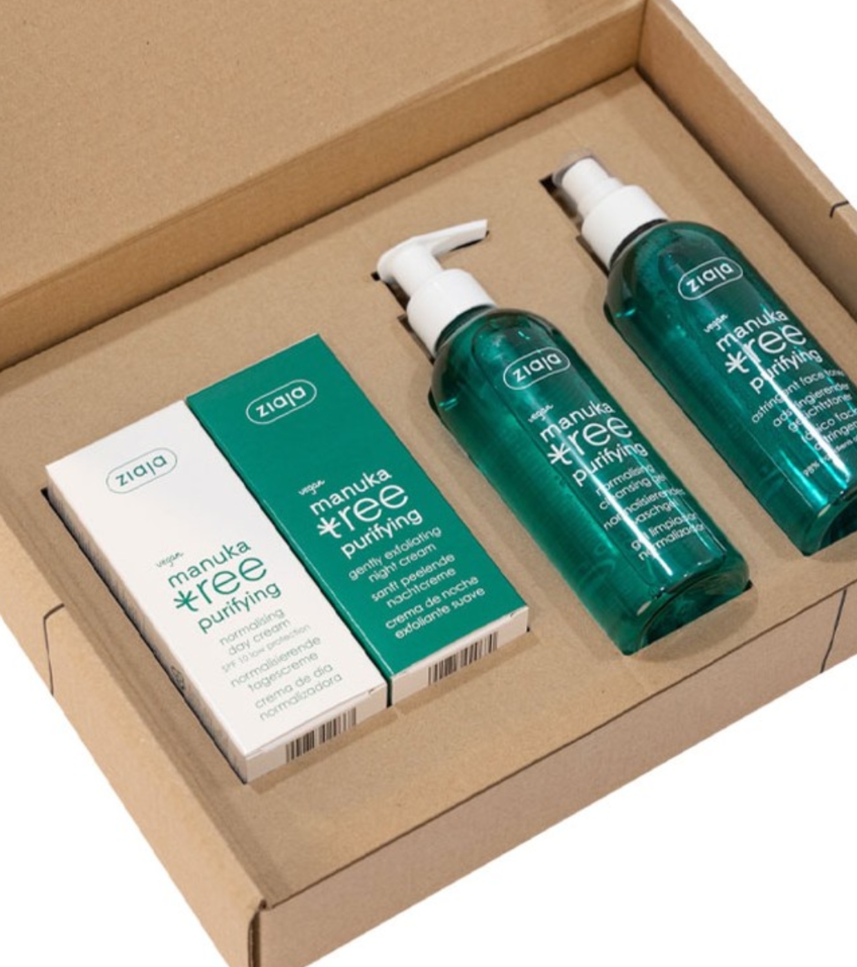 Ziaja - Conjunto de presentes Manuka Tree Purifying