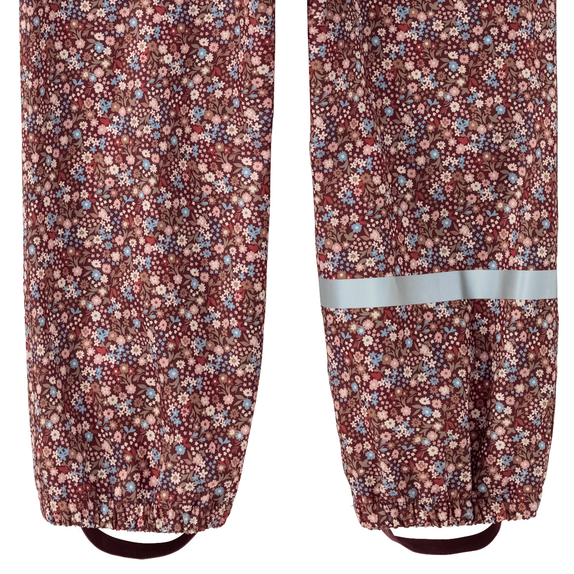 Topolino Pure Collection Mädchen Regenhose im Millefleur-Design beere