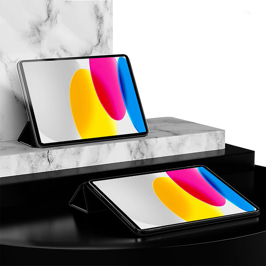 Akashi Etui Folio Stand (noir) iPad 10.9