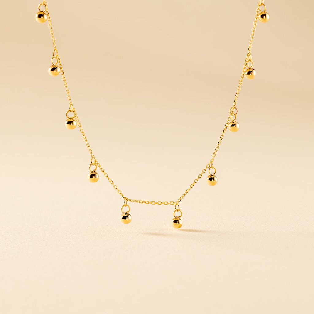 Collier Bethanie Or Jaune