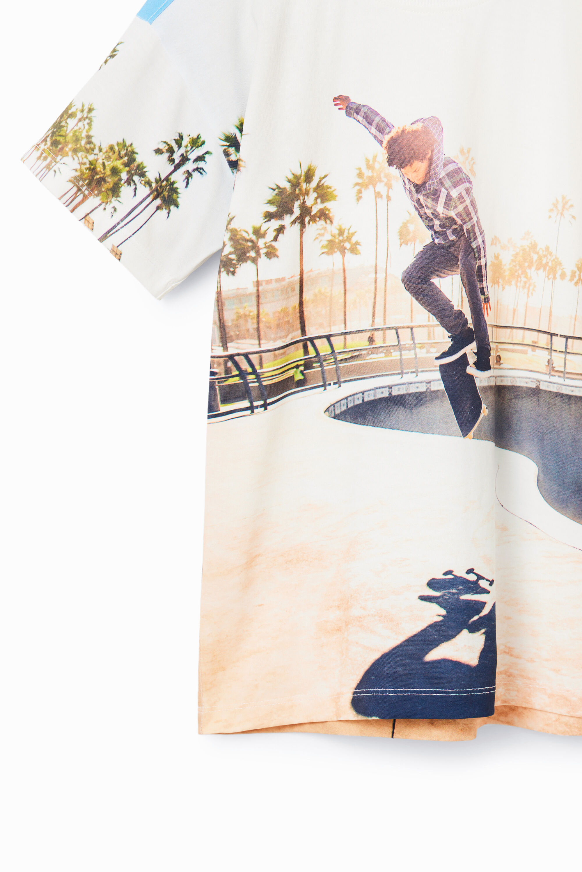T-shirt photographique skater