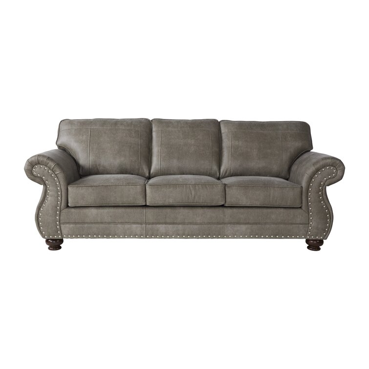 Claycomb 91&rdquo; Round Arm Sofa