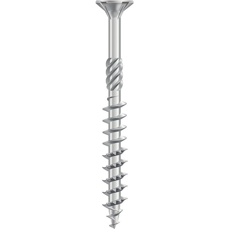 Dynaplus universele schroeven platkop deeldraad verzinkt 3,5x40mm TX15