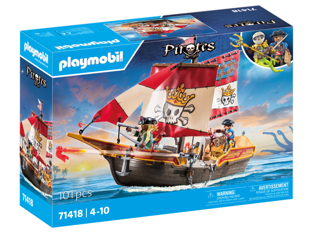 BARCO PIRATA PLAYMOBIL