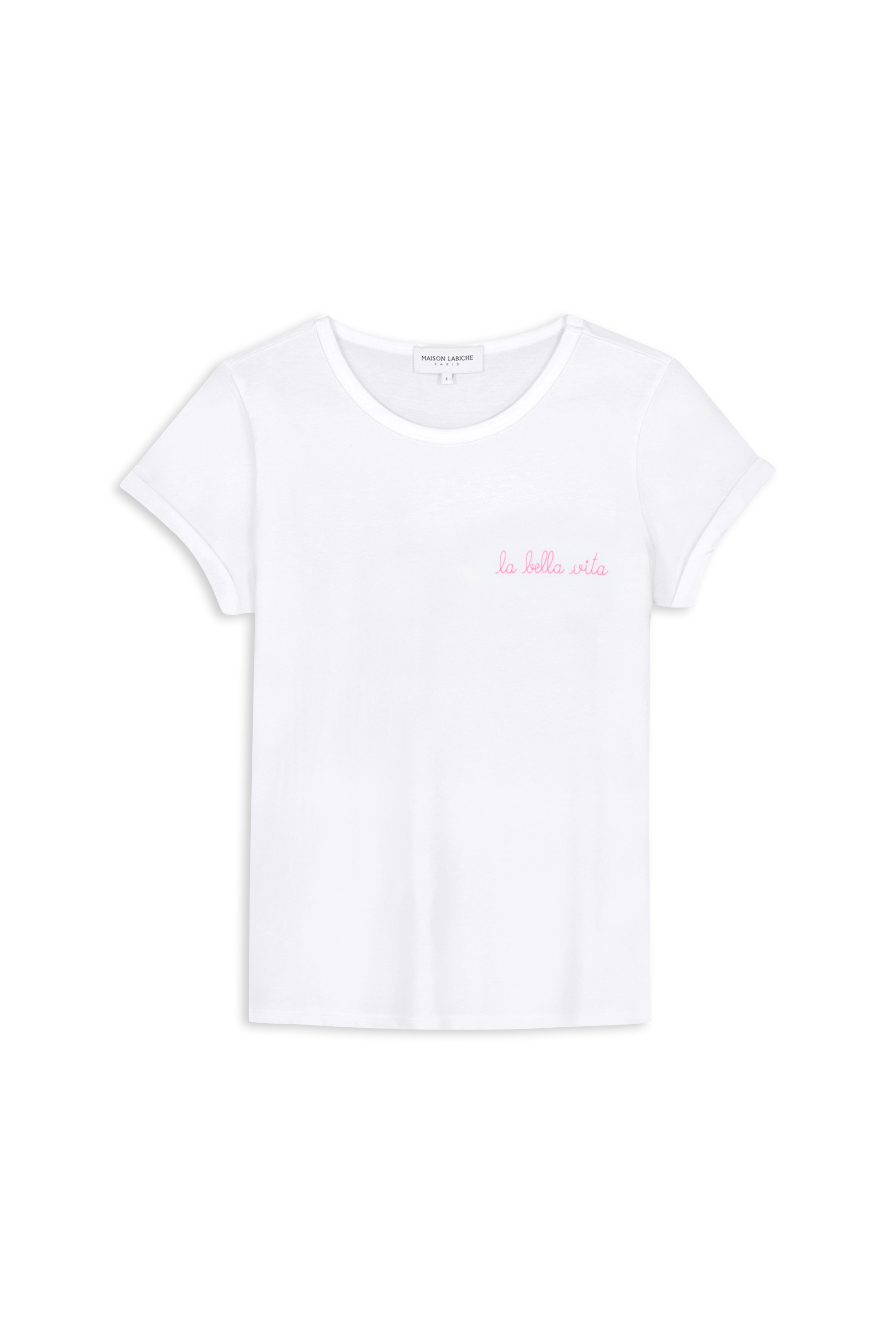 MAISON LABICHE T-shirt POITOU LA BELLA VITA/GOTS Blanc