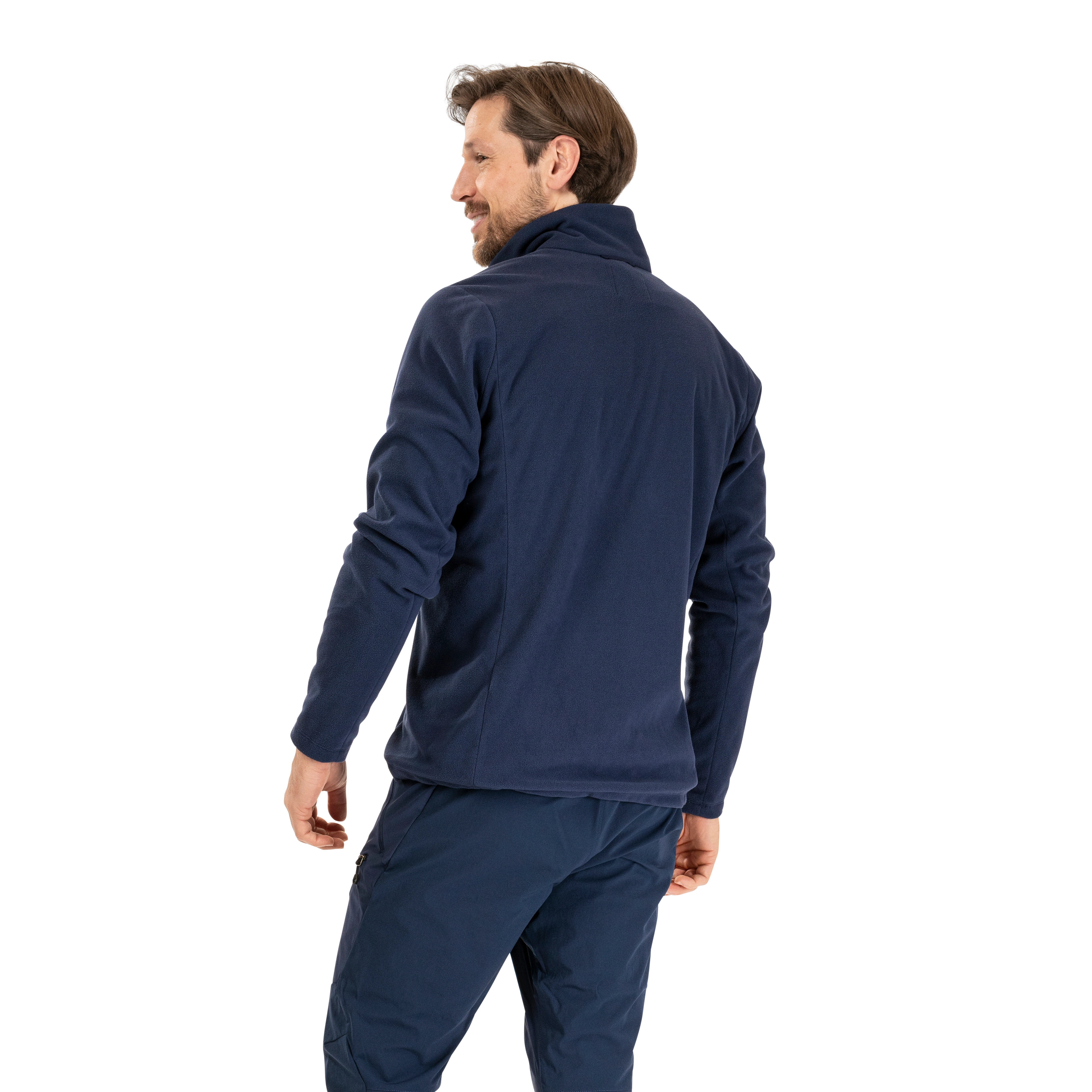 Finnsnes Fleece Jacket Men Navy Blue