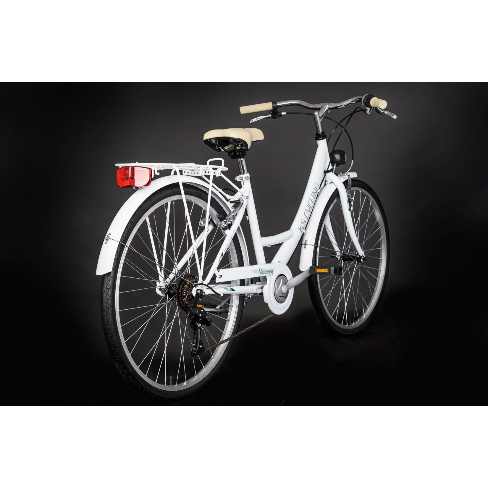 KS Cycling Damenfahrrad Cityrad 6-Gänge Toskana 26 Zoll