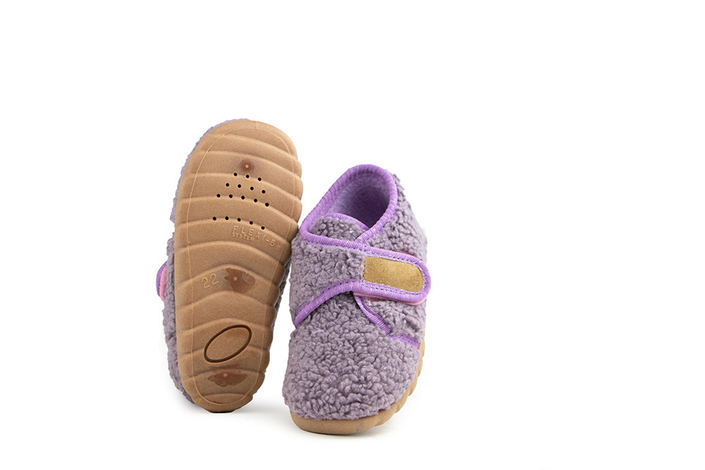 Fischer Pantoffel Lila