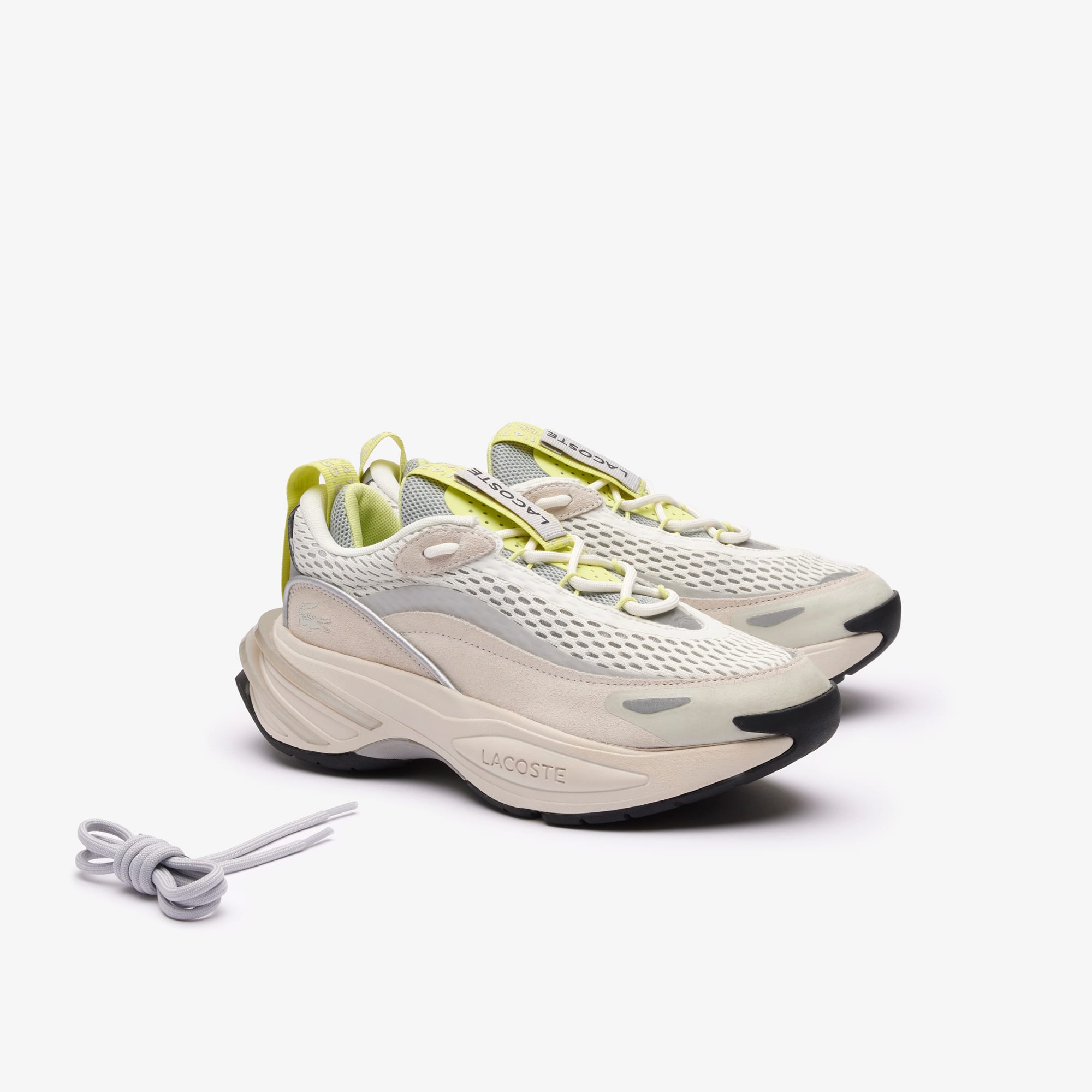 Sneakers Audyssor femme en textile color-block Sneakers - Blanc - Lacoste - Femme