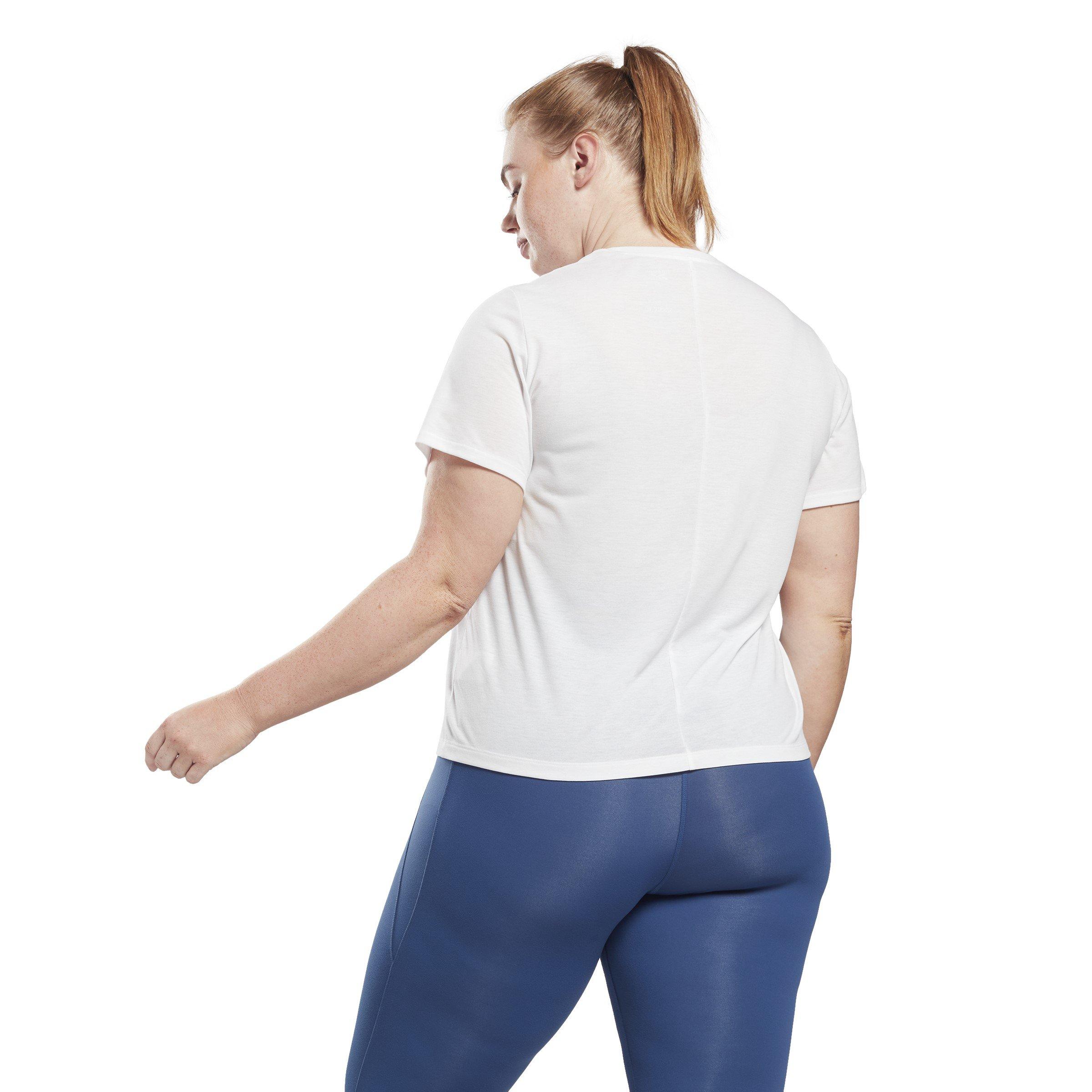 Reebok Workout Ready Supremium T Shirt Plus Womens
