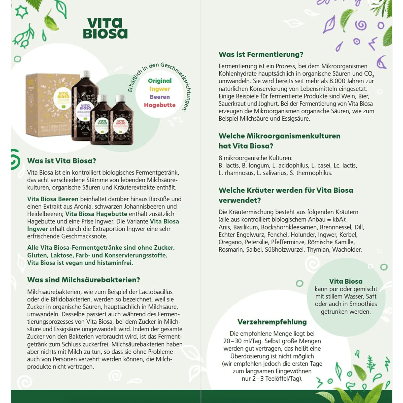 Vita Biosa Original bio (500ml)