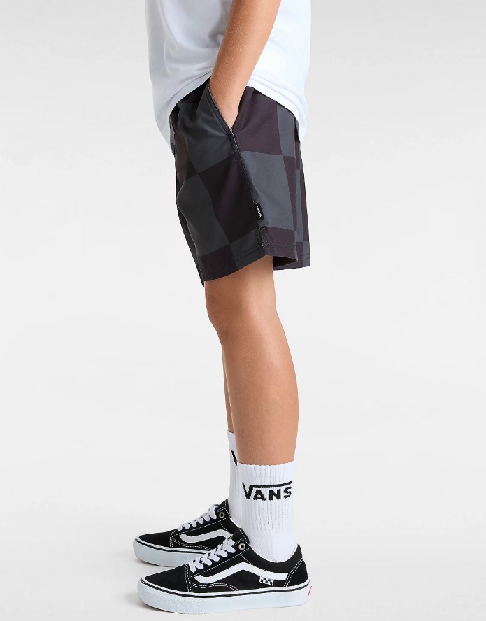 Vans Primary Checkerboard Youth Black / Asphalt