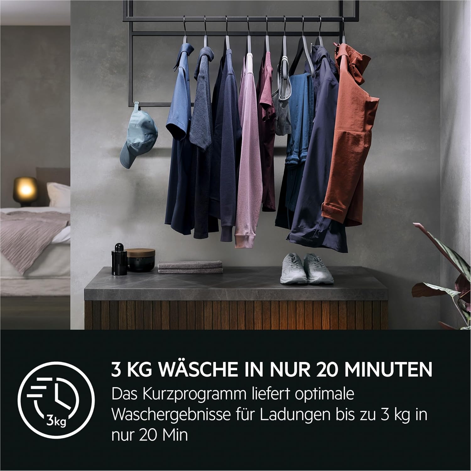 AEG Waschmaschine Toplader, Serie 6000 ProSense: Mengenautomatik, 6 kg, Inverter Motor, EEKL B, Startzeitvorwahl, Leise, 1200 U/min, Weiß, LTR6N40260