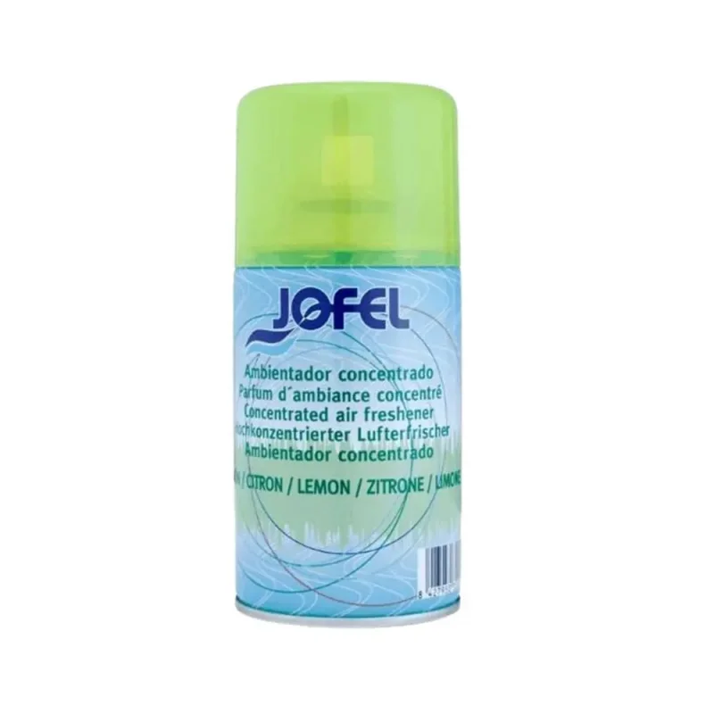 JOFEL - Aérosol désodorisant - Parfum lemon - 250 ml - x4