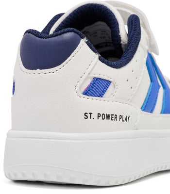 Hummel ST. Power Play Jr Sneakers, Bright White/Black Iris
