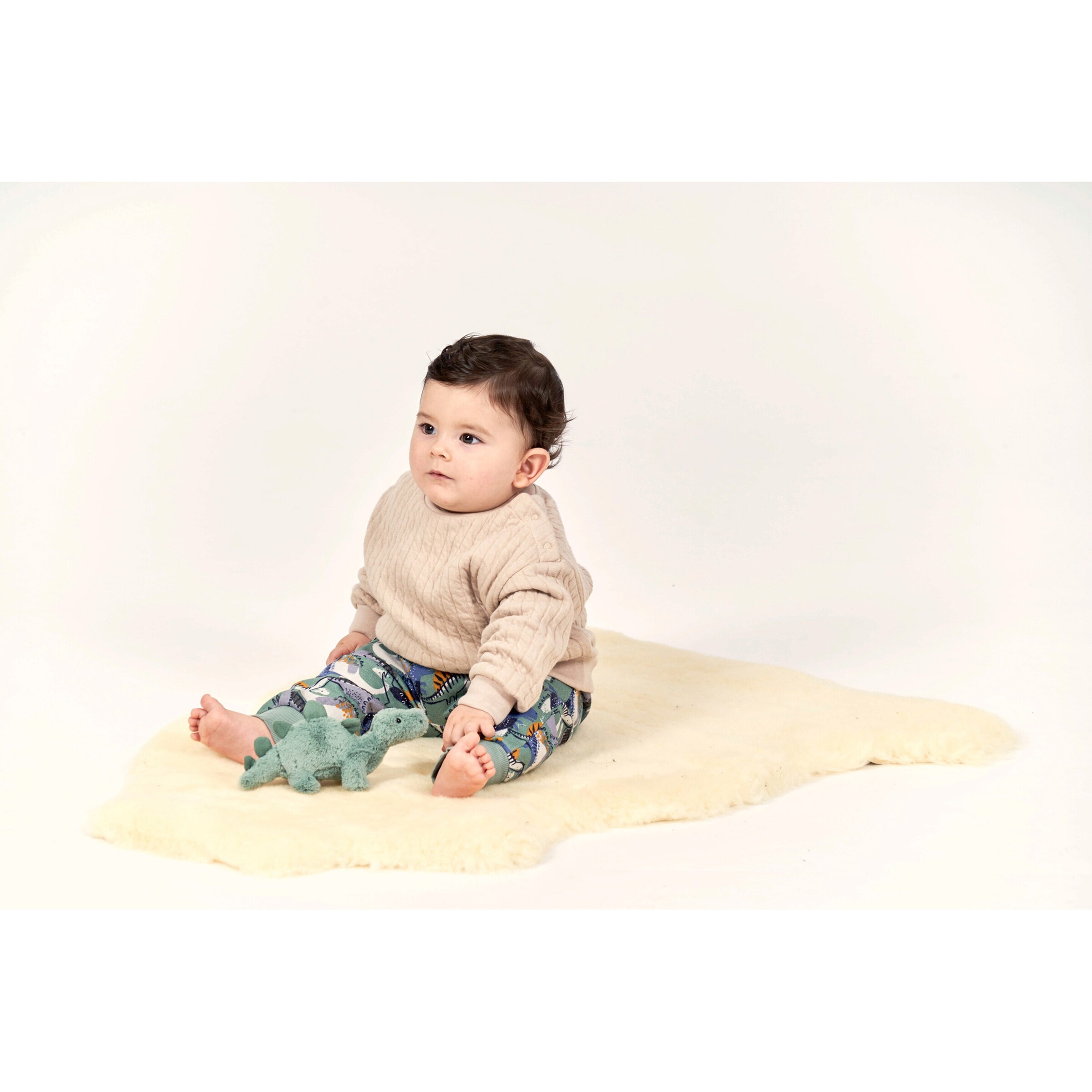 Sense Organics Jogginghose Dinos grün/bunt