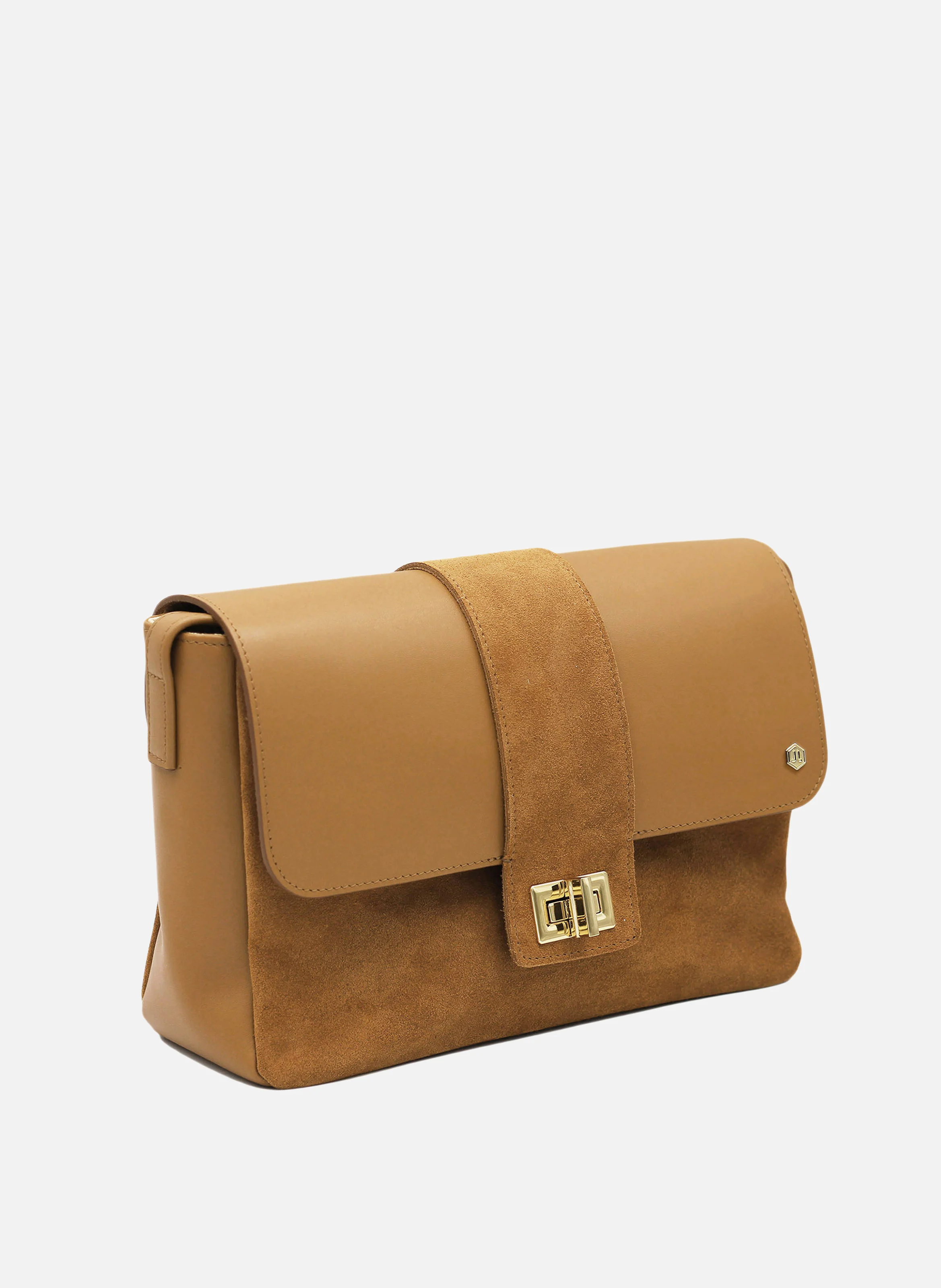 Sac bandoulière cuir | Marron