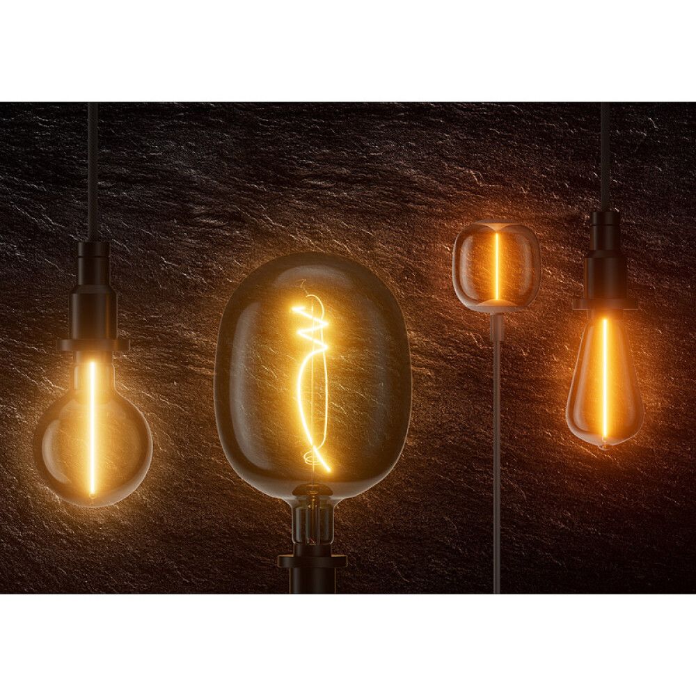 LYSPÆRE OSRAM VINTAGE 1906 LED EDISON E27 2,2W SMOKE