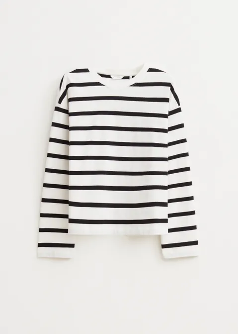 Gestreept t-shirt assorti (ASSOR)