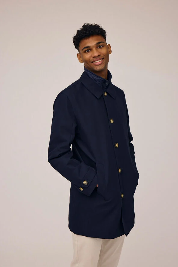 Magasin du Nord Collection Dante convertible coat - GRS Night sky