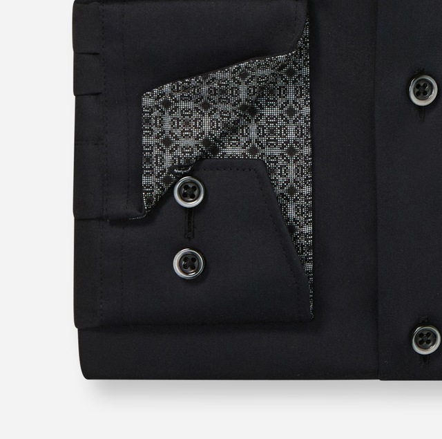OLYMP Langarmhemd »Luxor modern fit« Global-Kentkragen, Businesshemd, modern fit