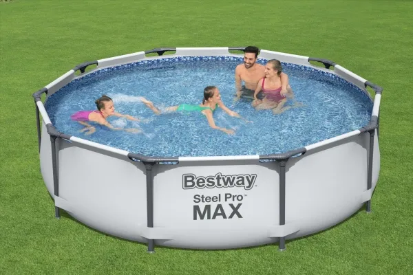 Bestway Steel Pro MAX Frame Pool 305 x 76 cm m/pumpe m.v.