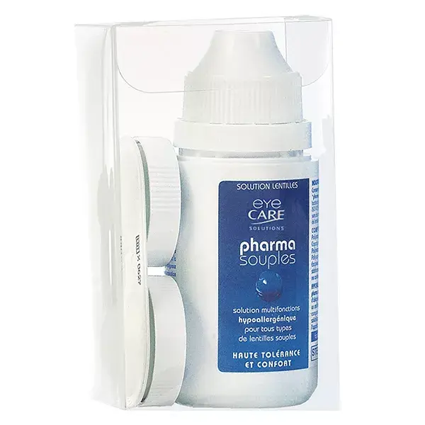 Kit de Solução de Manutenção Suave para Cuidados Oculares da Eye Care Pharma 50ml
