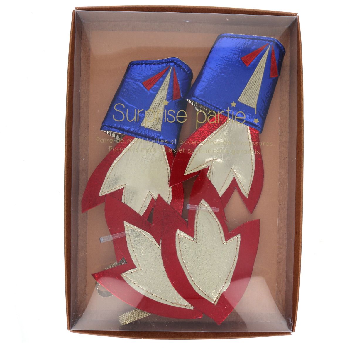 Kit manchettes et sur-chaussures Super-héros Surprise Partie !