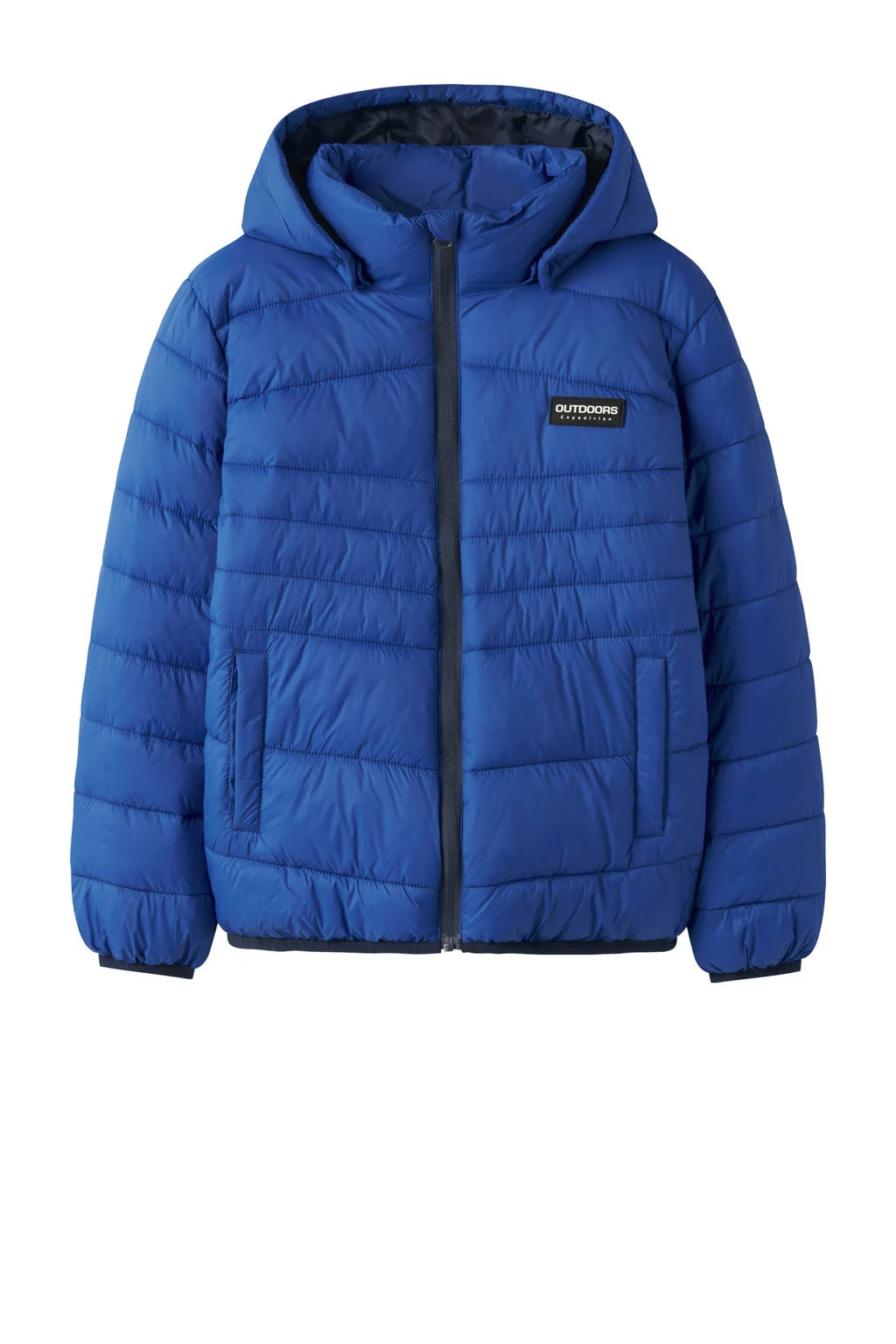 NAME IT KIDS gewatteerde jas blauw