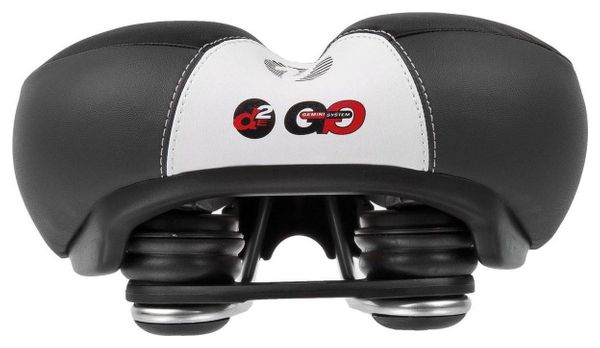 Velo Selle Newport Gemini Avec O-Zone Et Mousse À Mémoire De Forme